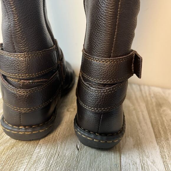 Boc Born Boots Womens 6 M Oliver Tall Riding Brown Leather Knee-Hi Casual - Picture 5 of 15